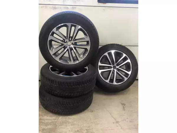 Jantes alu + Pneus hiver 19 255/55 R19 111V - Photo 1