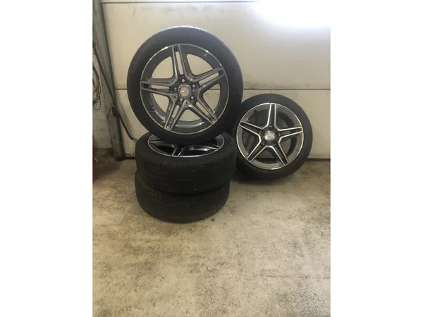 Jantes alu + Pneus été 18 225/45 R18 91W - Photo 1