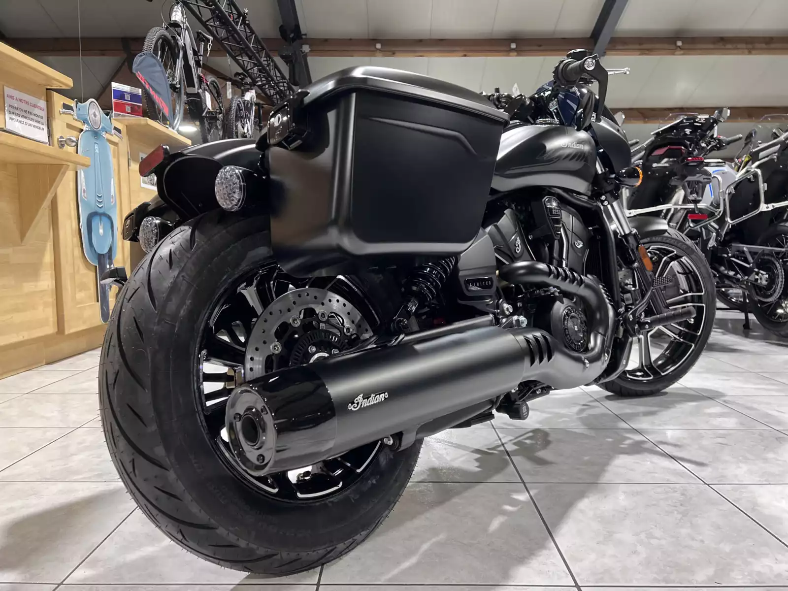 Indian Sport Scout RT Black Smoke with Graphics - Photo 1