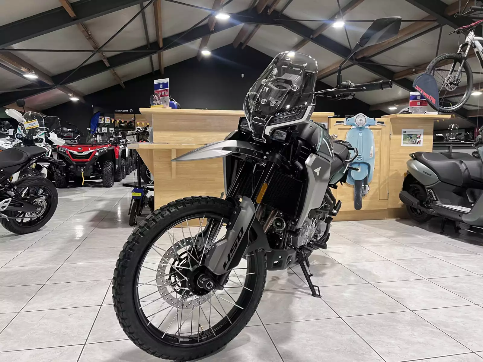 Moto Morini Alltrhike 450 - Photo 1