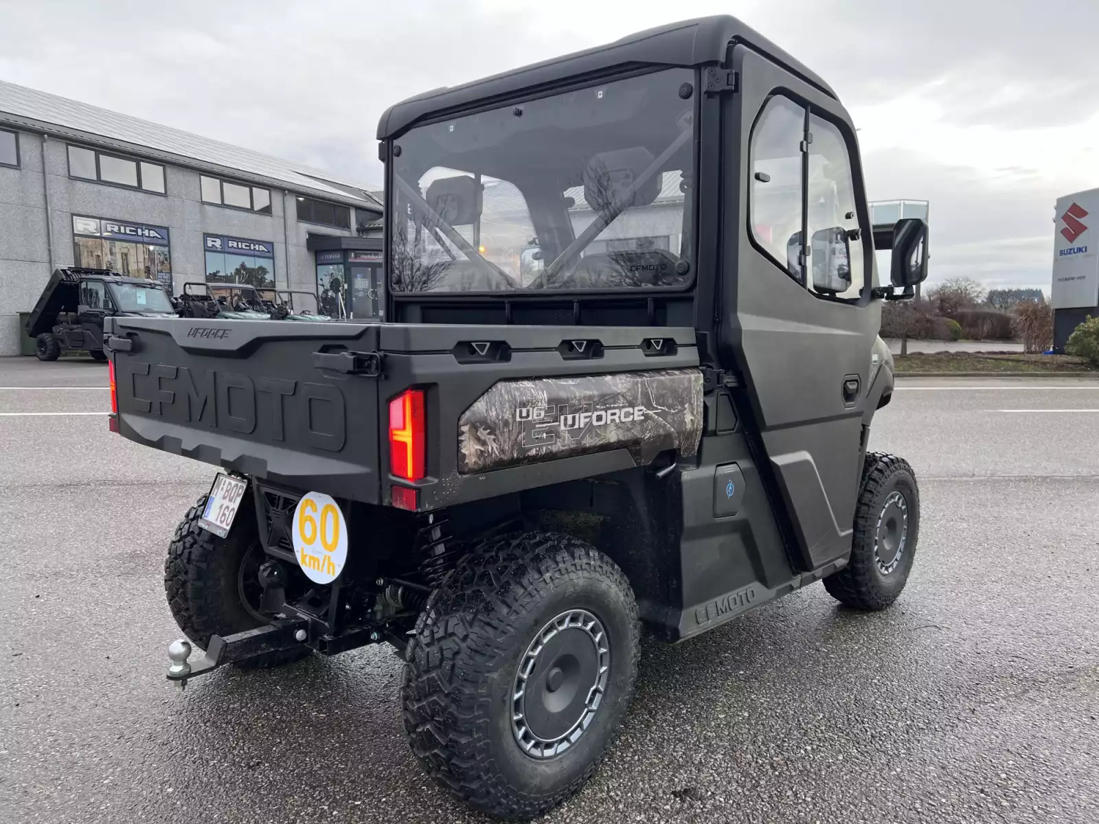 CF Moto EV UForce 600 All Terrain L7 Full cabine poly 60 km/h autonomie + 100 Km - Photo 1