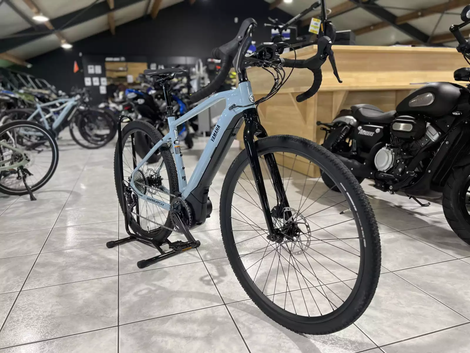 Yamaha Wabash RT S Freins GMX,  PW séries 70 Nm / 500 Wh, 36 V, roue 700 45 C,  cadre allu, 21 Kg. - Photo 1
