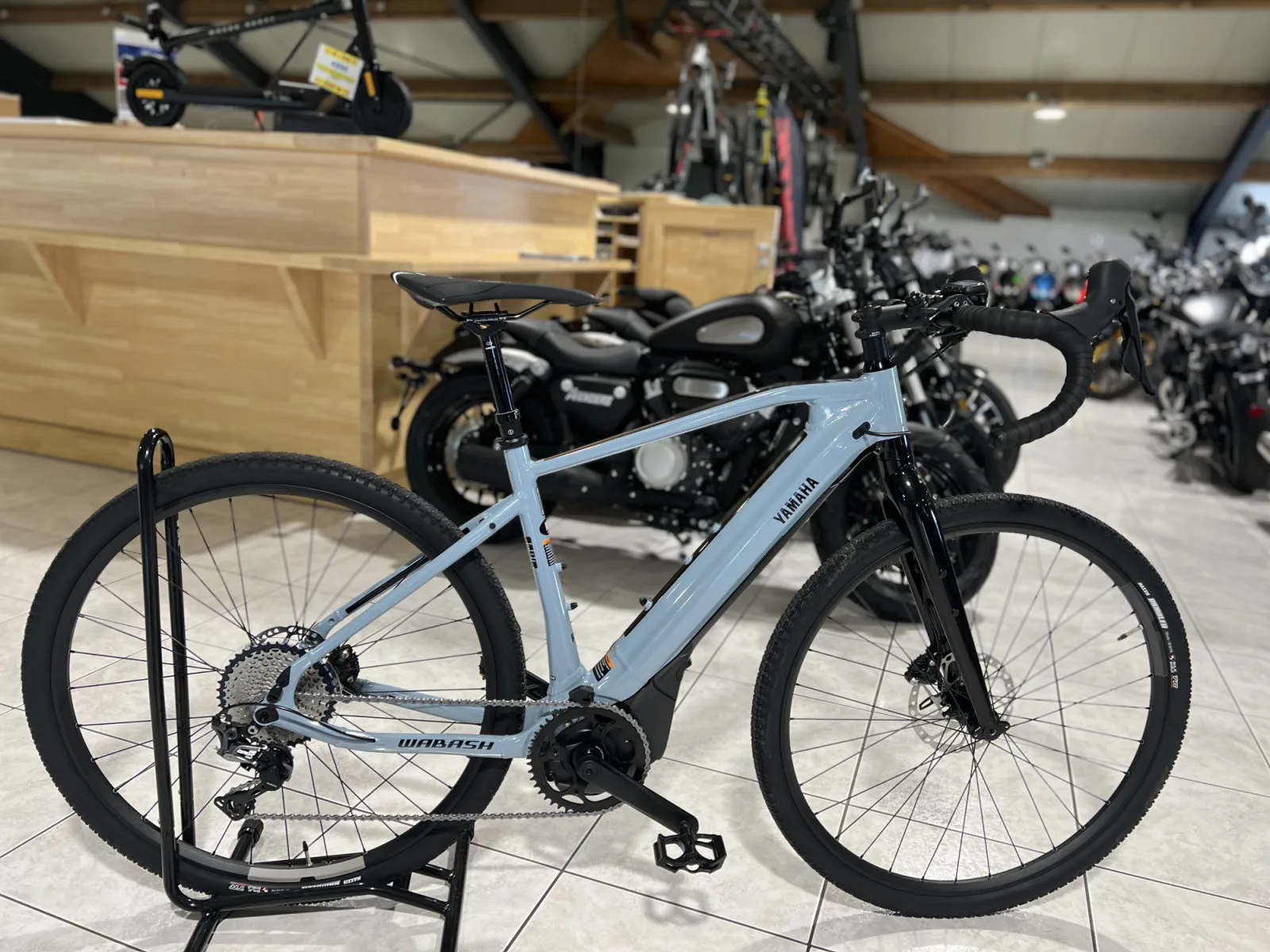 Yamaha Wabash RT S Freins GMX, PW séries 70 Nm / 500 Wh, 36 V, roue 700 45 C, cadre allu, 21 Kg. - Photo 1