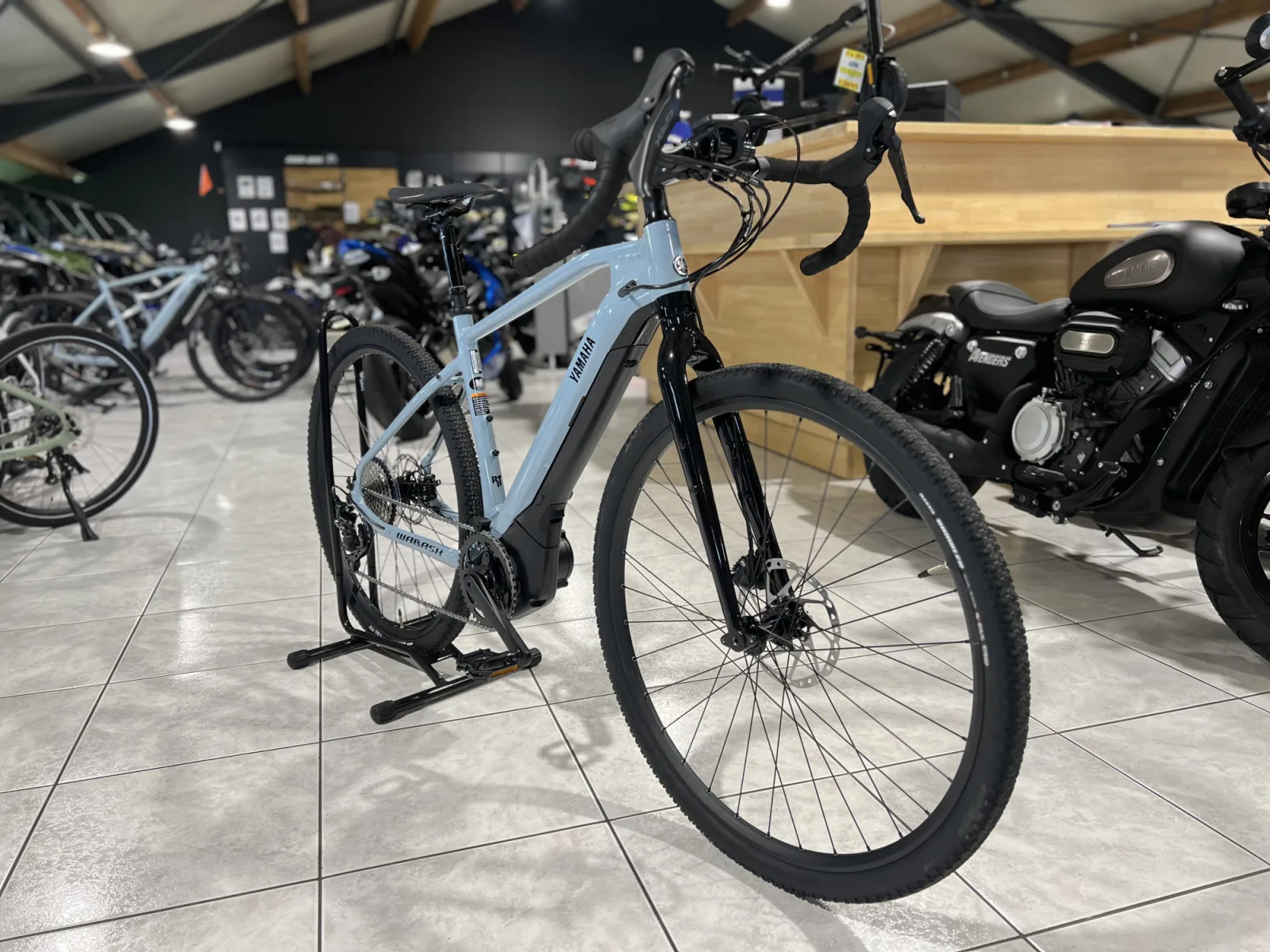 Yamaha Wabash RT S Freins GMX, PW séries 70 Nm / 500 Wh, 36 V, roue 700 45 C, cadre allu, 21 Kg. - Photo 1