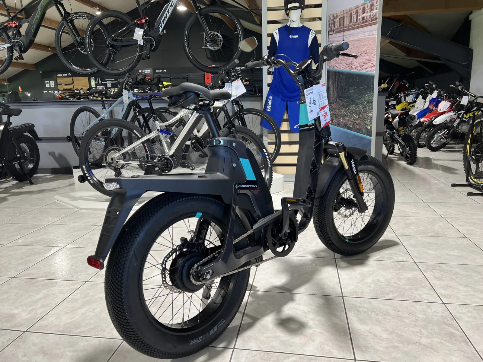 Yamaha Booster Easy 630 WH, 36 V, 17,5 Ah 1000€ a l'achat dune moto ou Quad. - Photo 1