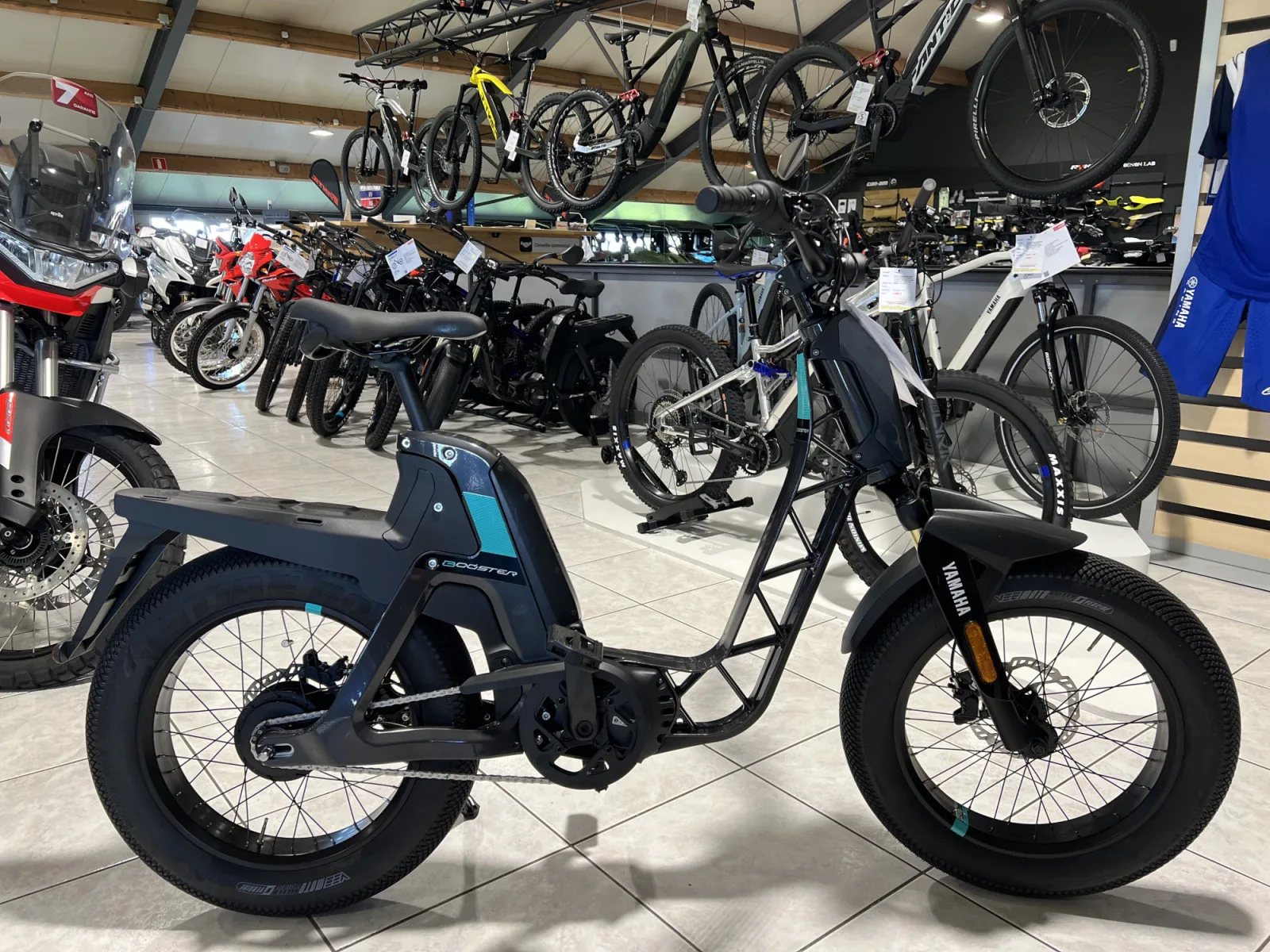 Yamaha Booster Easy 630 WH, 36 V, 17,5 Ah 1000€ a l'achat dune moto ou Quad. - Photo 1