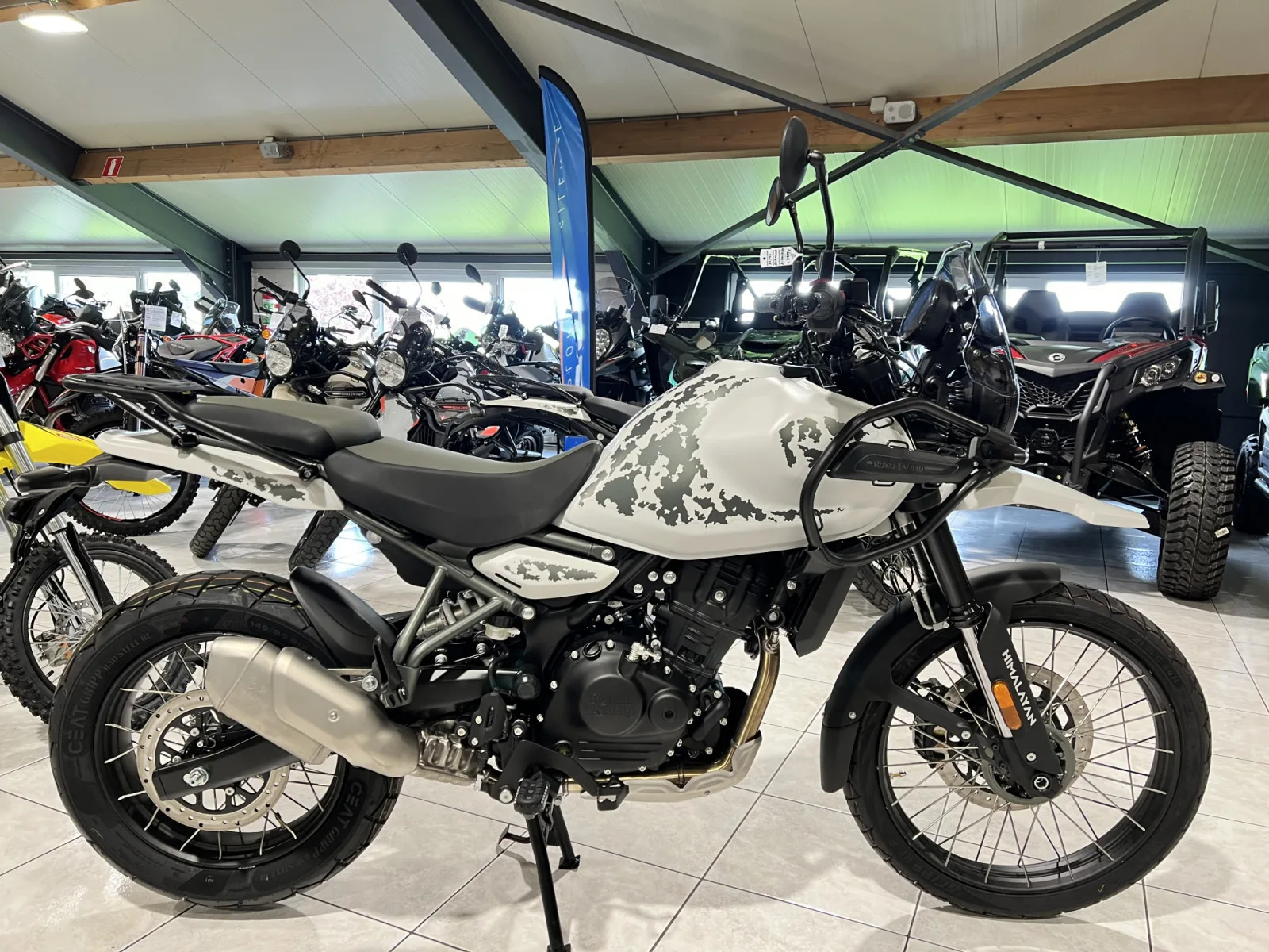 Royal Enfield Himalayan 450 Kamet White - Photo 1