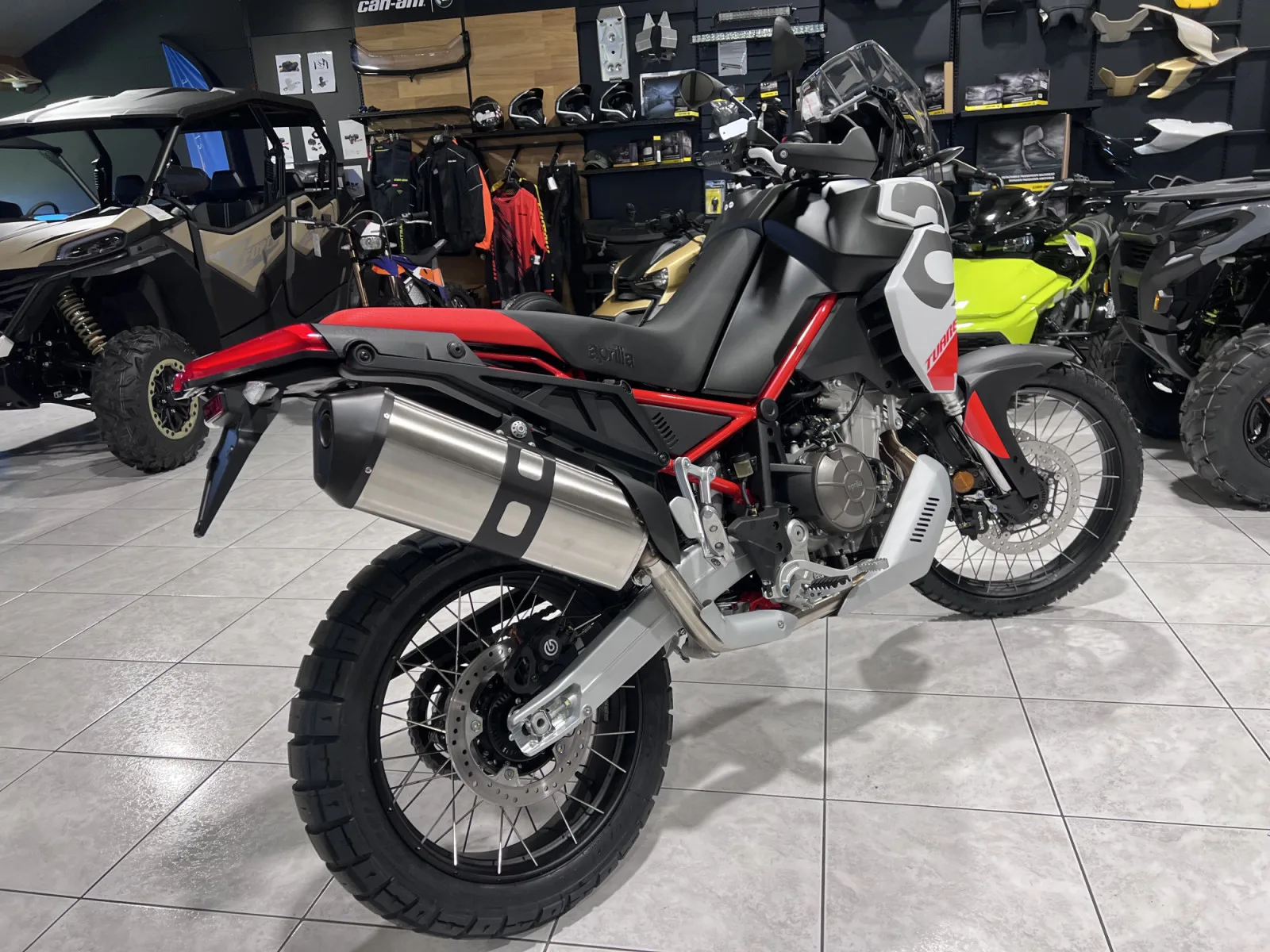 Aprilia Tuareg 660 Hailstrom White disponible aussi en 35 KW - Photo 1