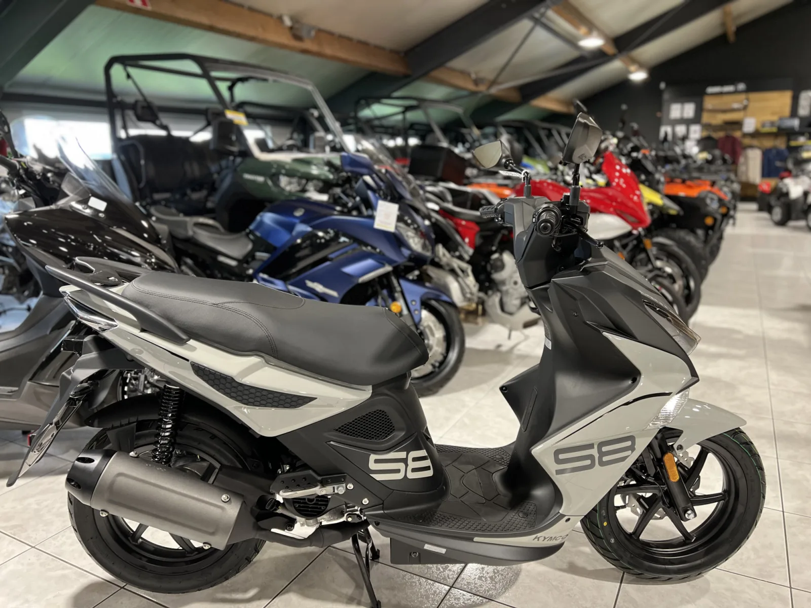 Kymco Super 8 R Classe B 45km/h - Photo 1