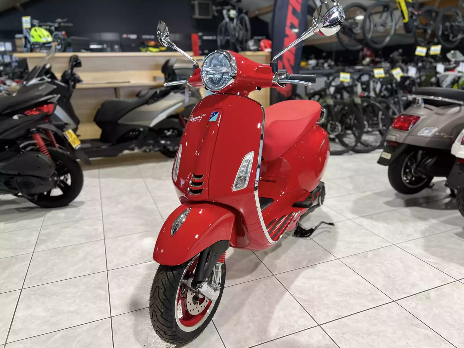 Vespa Elettrica 70 Km/h Red - Photo 1