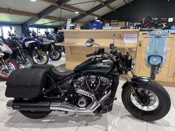 Indian Super Scout 1250 Ltd + Tech Black Smoke w/ graphics - Photo 1
