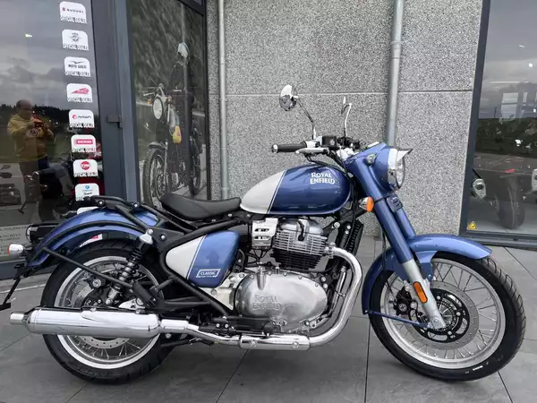 Royal Enfield Classic 650 Bruntingthorpe blue - Photo 1