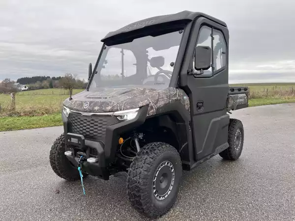 CF Moto EV UForce 600 All Terrain L7 Full cabine poly 60 km/h autonomie + 100 Km - Photo 2