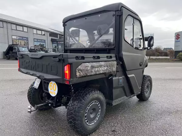 CF Moto EV UForce 600 All Terrain L7 Full cabine poly 60 km/h autonomie + 100 Km - Photo 2