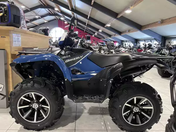 Yamaha Grizzly 700 700 EPS SE bleu - Photo 3