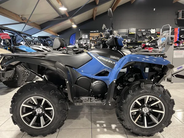 Yamaha Grizzly 700 700 EPS  SE bleu - Photo 1