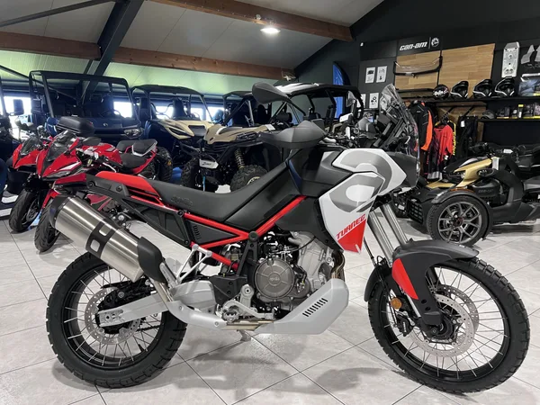 Aprilia Tuareg 660 Hailstrom White disponible aussi en 35 KW - Photo 1