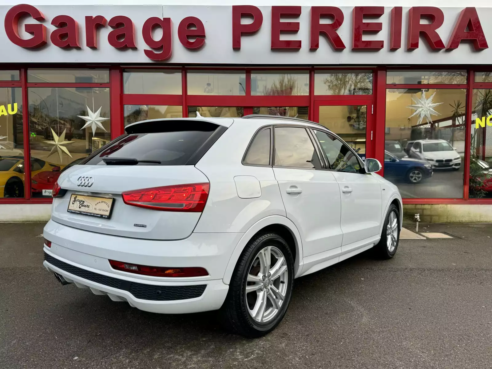 Audi Q3 2.0 TFSI QUATTRO 3X S-LINE S-TRONIC PANO CUIR NAVI 1 HAND - Photo 1