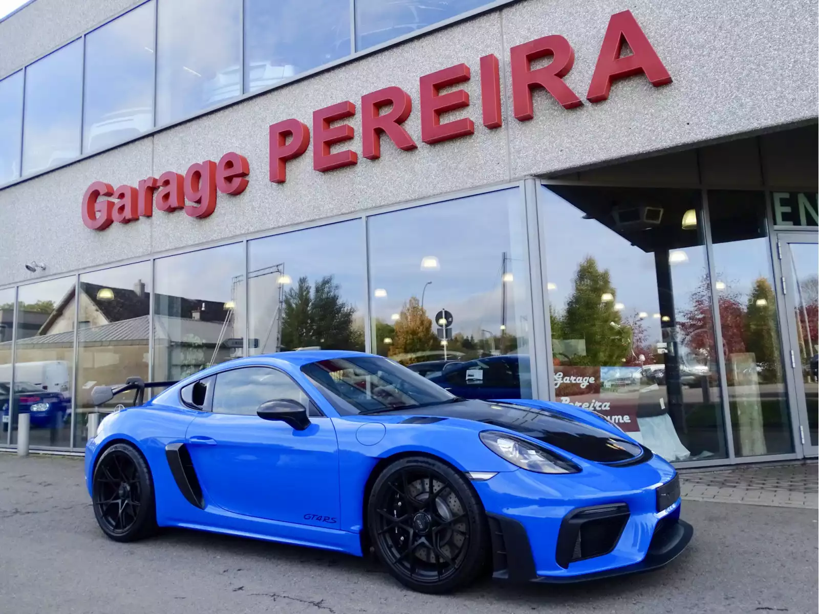 Porsche Cayman 718 GT4 RS NEW Signature DYLAN PEREIRA SUPERCUP CHAMPION 2022 - Photo 1