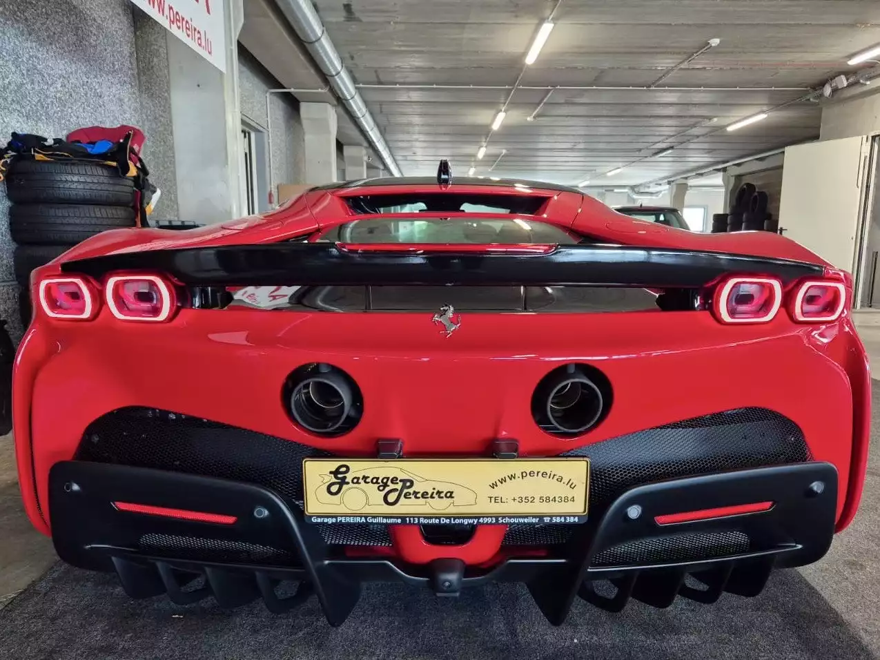 Ferrari SF90 Stradale DAYTONA RACING SEATS FULL ELECTRIC CARBON LIFT JBL - Photo 1