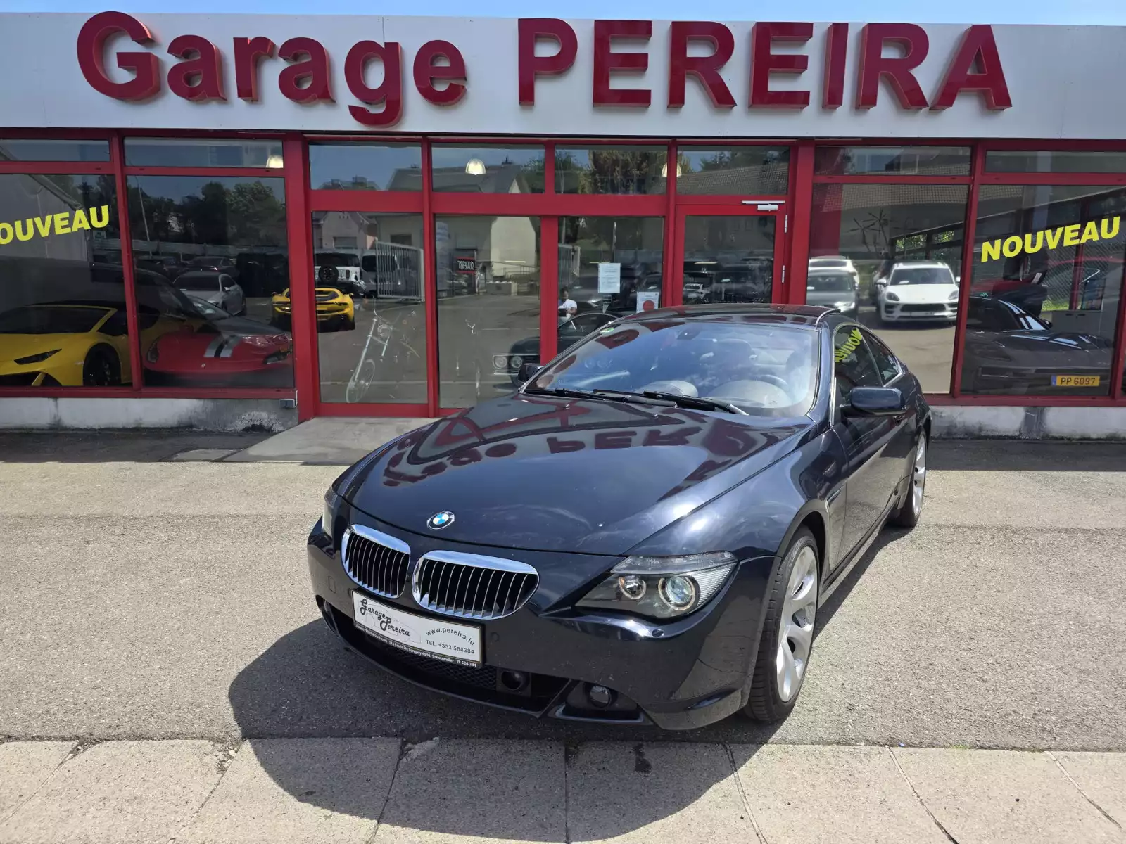 BMW 650 BMW 650 I Coupe COC Pano Gps EUROPA Model Luxembourg - Photo 1