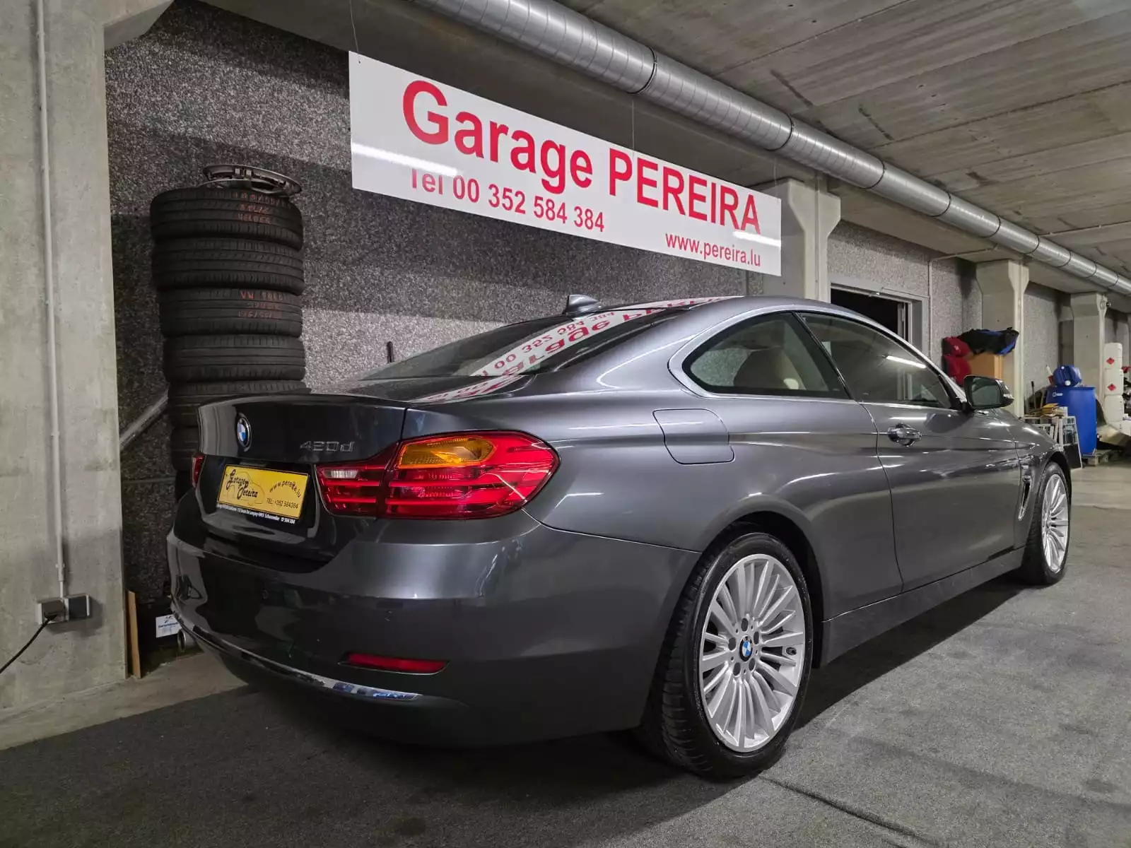 BMW 420 D LUXURY LINE HEAD UP AUTO CUIR NAVI - Photo 1
