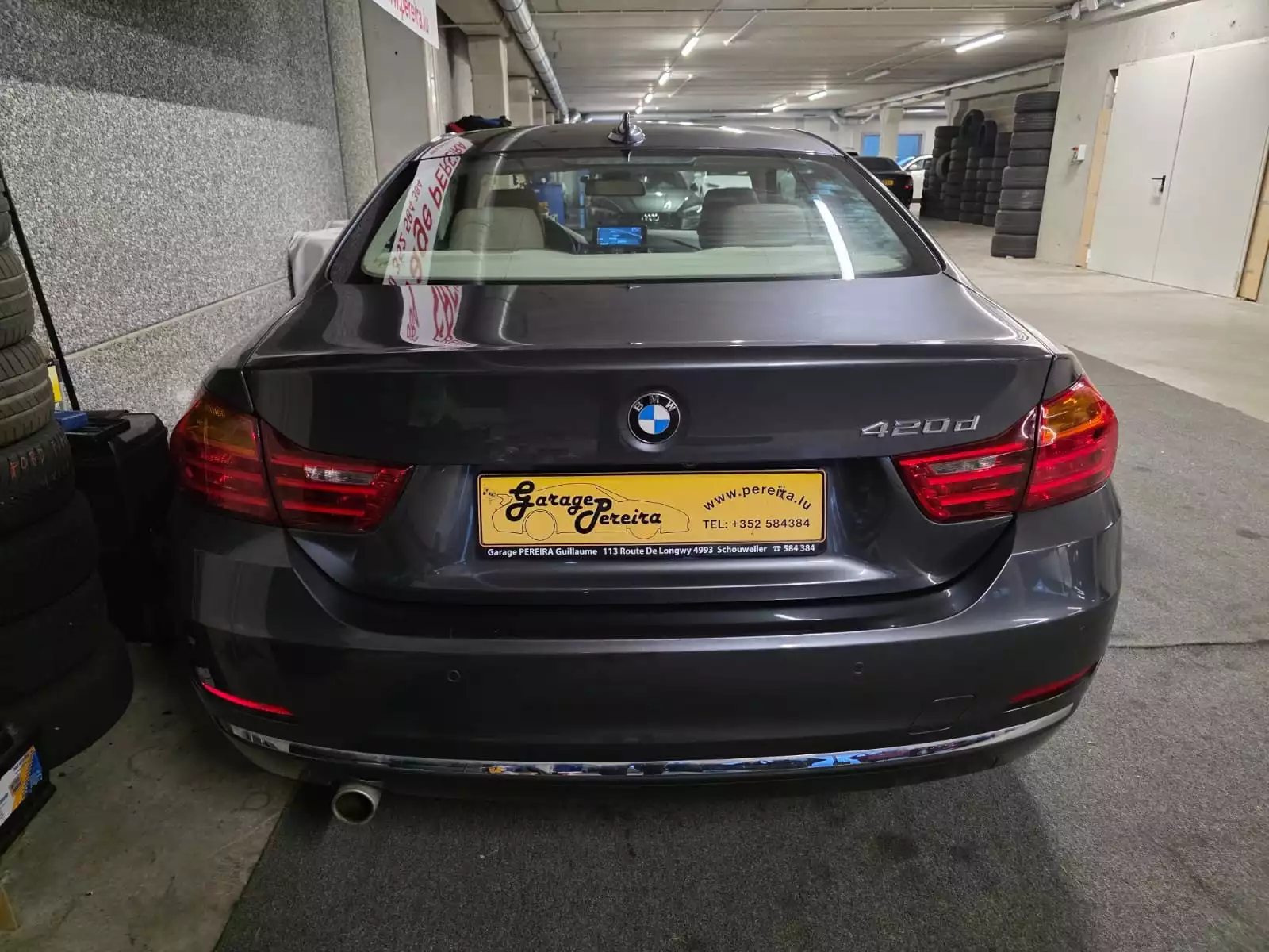 BMW 420 D LUXURY LINE HEAD UP AUTO CUIR NAVI - Photo 1