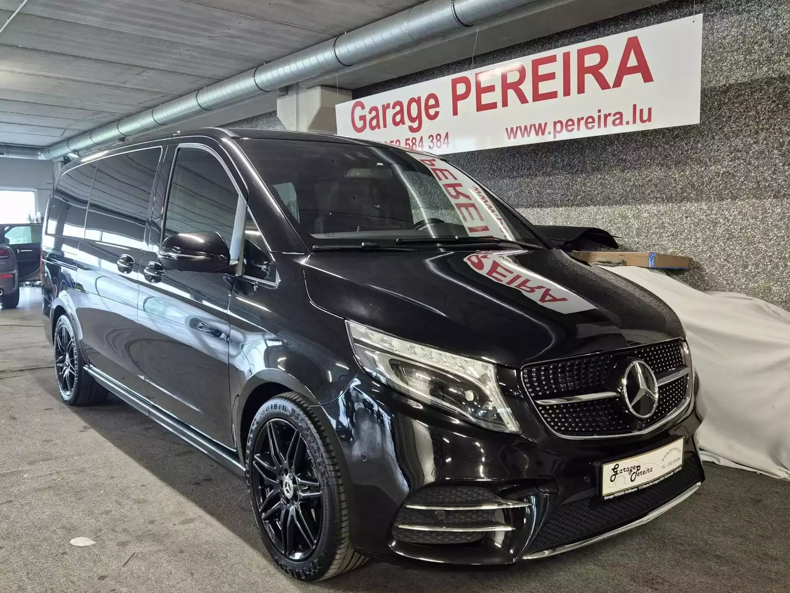 Mercedes-Benz V 250 D AMG LINE 6 SITZE BURMESTER PANO CUIR NAVI - Photo 1