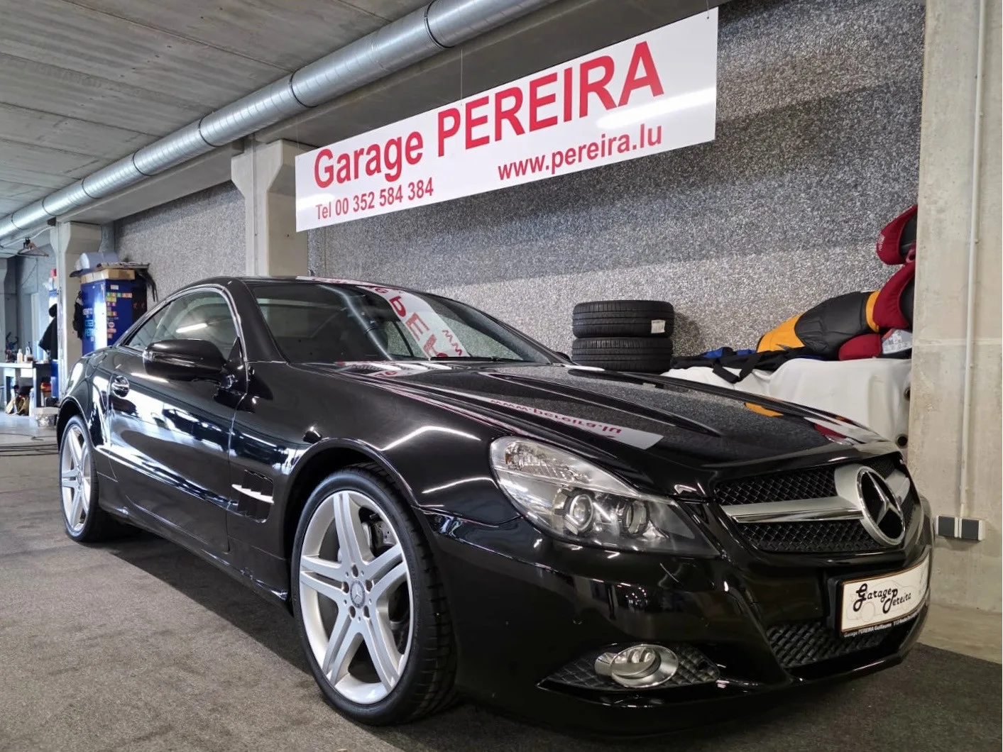 Mercedes-Benz SL 350 ROADSTER FACELIFT AIRSCRAF CUIR XENON EUROPA 1 HAND - Photo 1