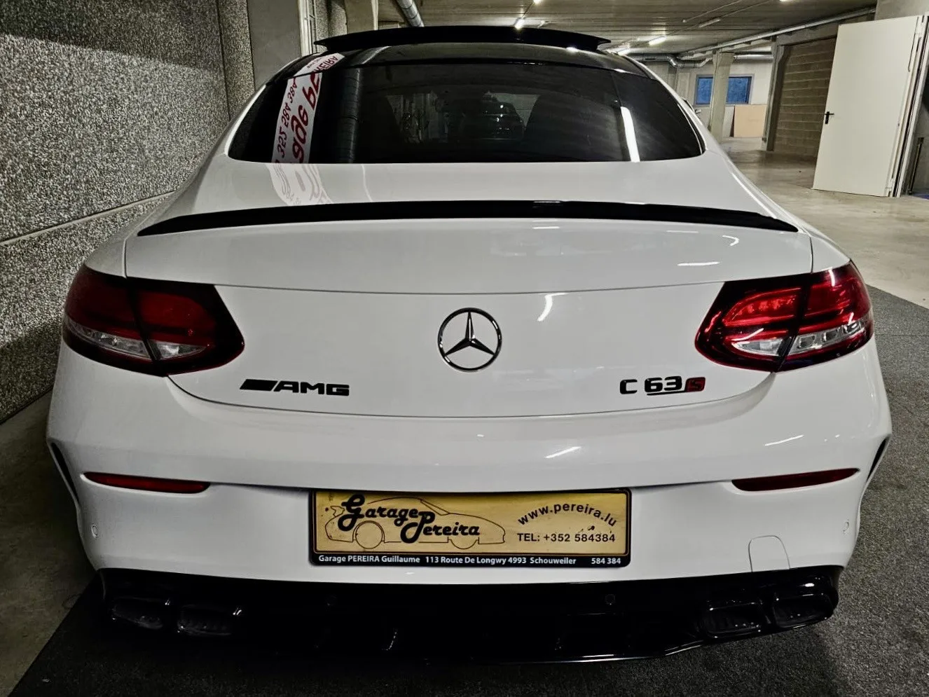 Mercedes-Benz C 63 AMG S 4.0 V8 BURMESTER PERFORMANCE Pas de Malus en France - Photo 1