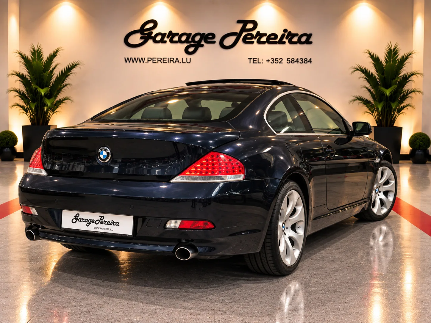 BMW 650 BMW 650 I Coupe COC Pano Gps EUROPA Model Luxembourg - Photo 1