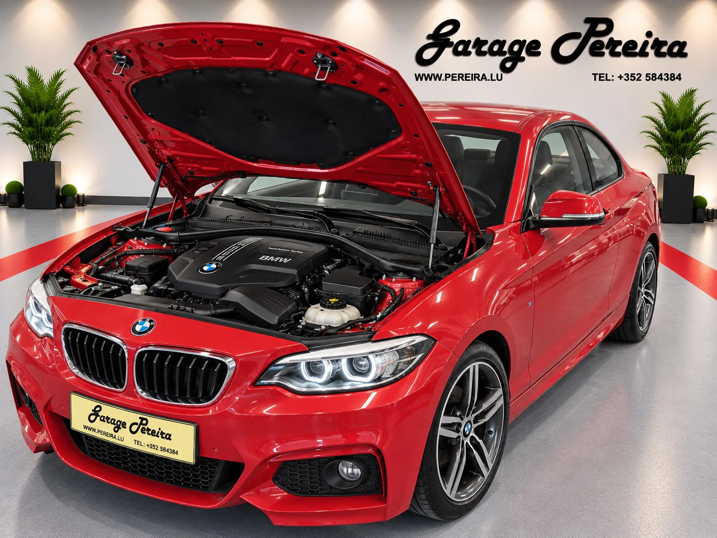 BMW 218 i SPORTLINE COUPE AUTO LED NAVI 1 HAND - Photo 1