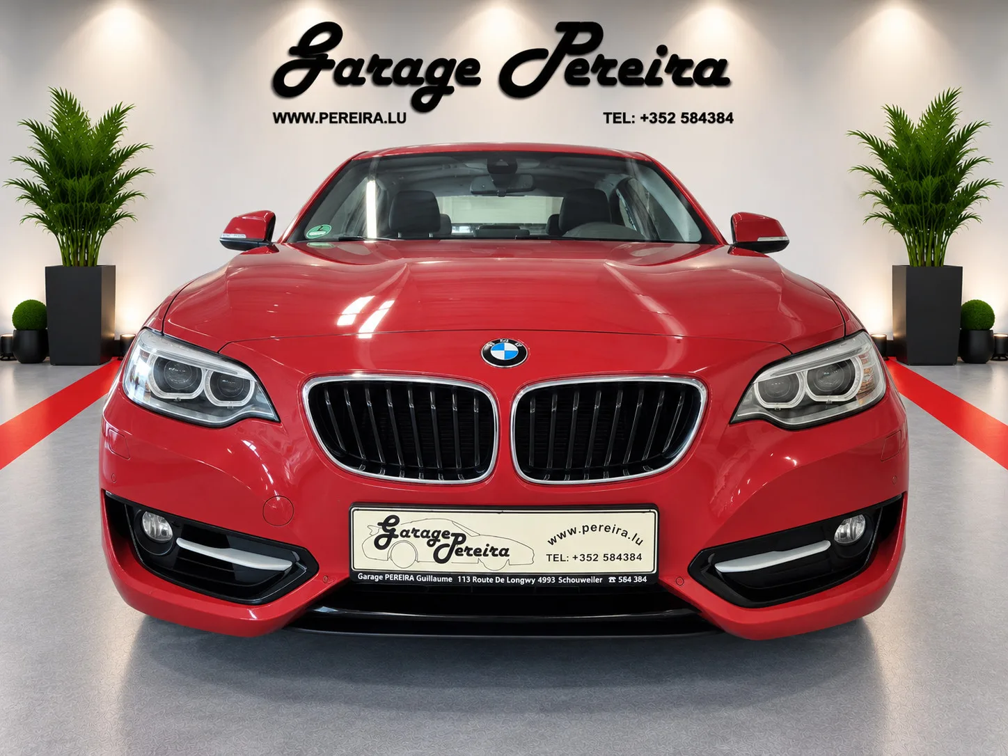 BMW 218 i SPORTLINE COUPE AUTO LED NAVI 1 HAND - Photo 1