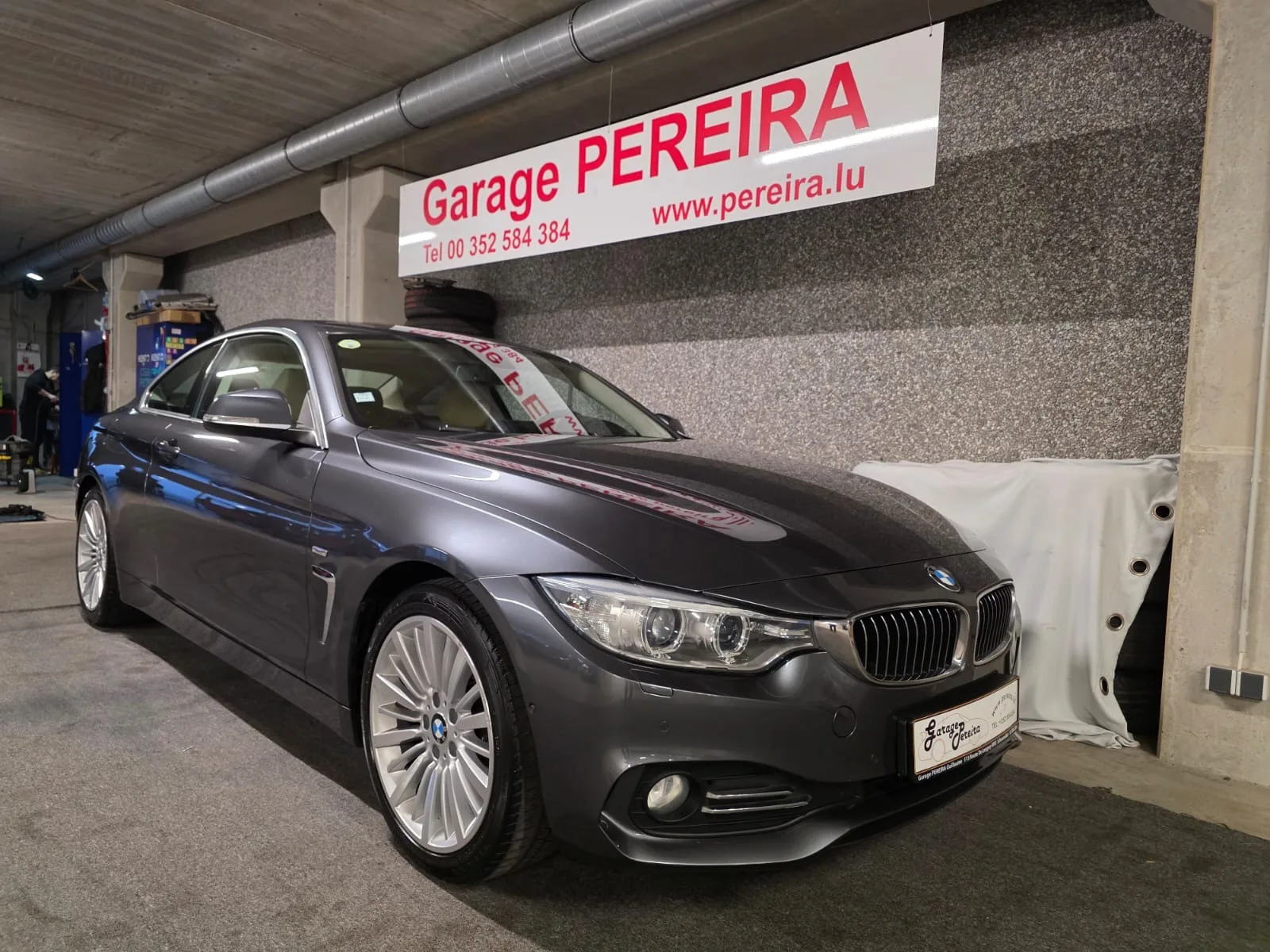 BMW 420 D LUXURY LINE HEAD UP AUTO CUIR NAVI - Photo 1