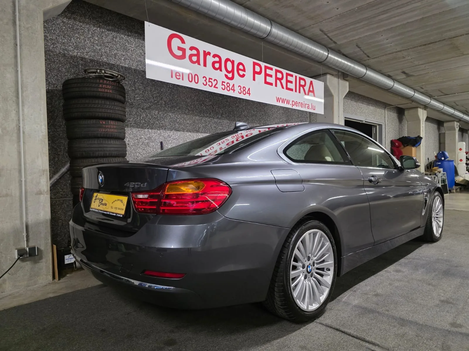 BMW 420 D LUXURY LINE HEAD UP AUTO CUIR NAVI - Photo 1