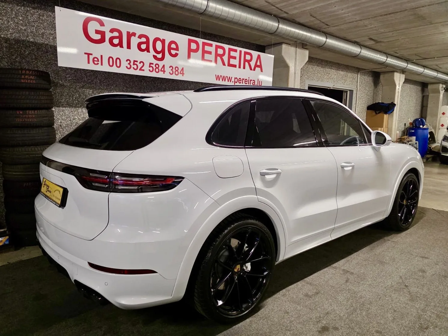 Porsche Cayenne 4.0 TURBO PSCB SPORT DESIGN CARBON APPROVED Hinterradlenkung Roues Directionnels arrière - Photo 1