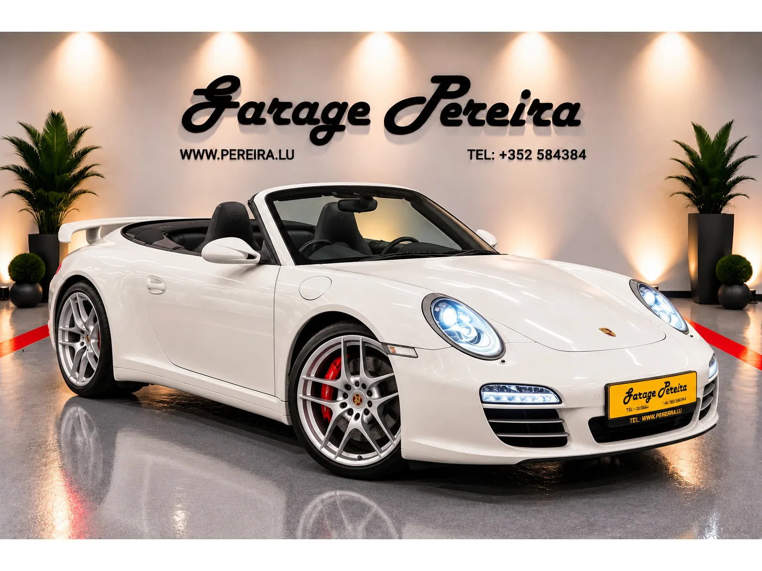 Porsche 997 997 phase 2 Carrera 4S Cabriolet Cuir Gps Carnet complet - Photo 1