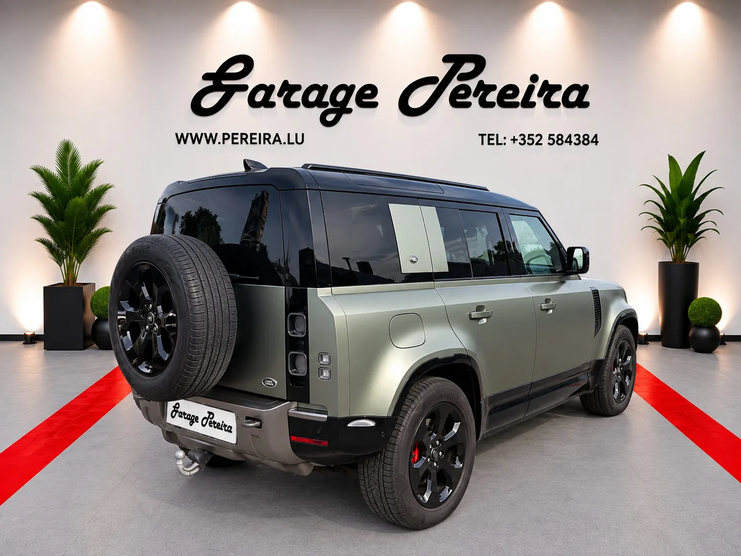Land Rover Defender 110 P400 X-DYNAMIC HSE 6 SITZE HEAD UP MERIDIAN PANO CUIR NAVI 1 HAND - Photo 1