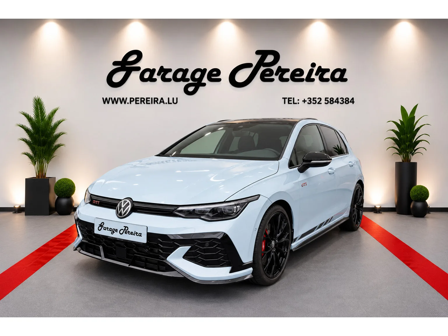 Volkswagen Golf GTI FACELIFT 2.0 TSI 300 CLUBSPORT CRYSTAL ICE BLUE IQ LIGHT HARMAN KARDON PANO NAVI - Photo 1