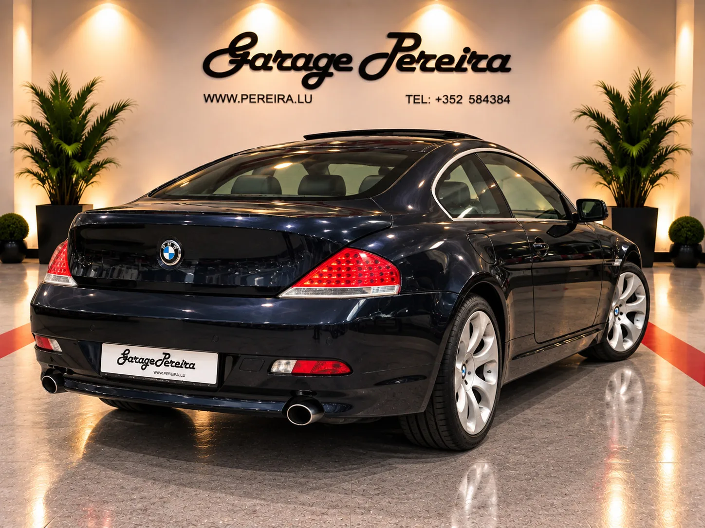BMW 650 BMW 650 I Coupe COC Pano Gps EUROPA Model Luxembourg - Photo 1