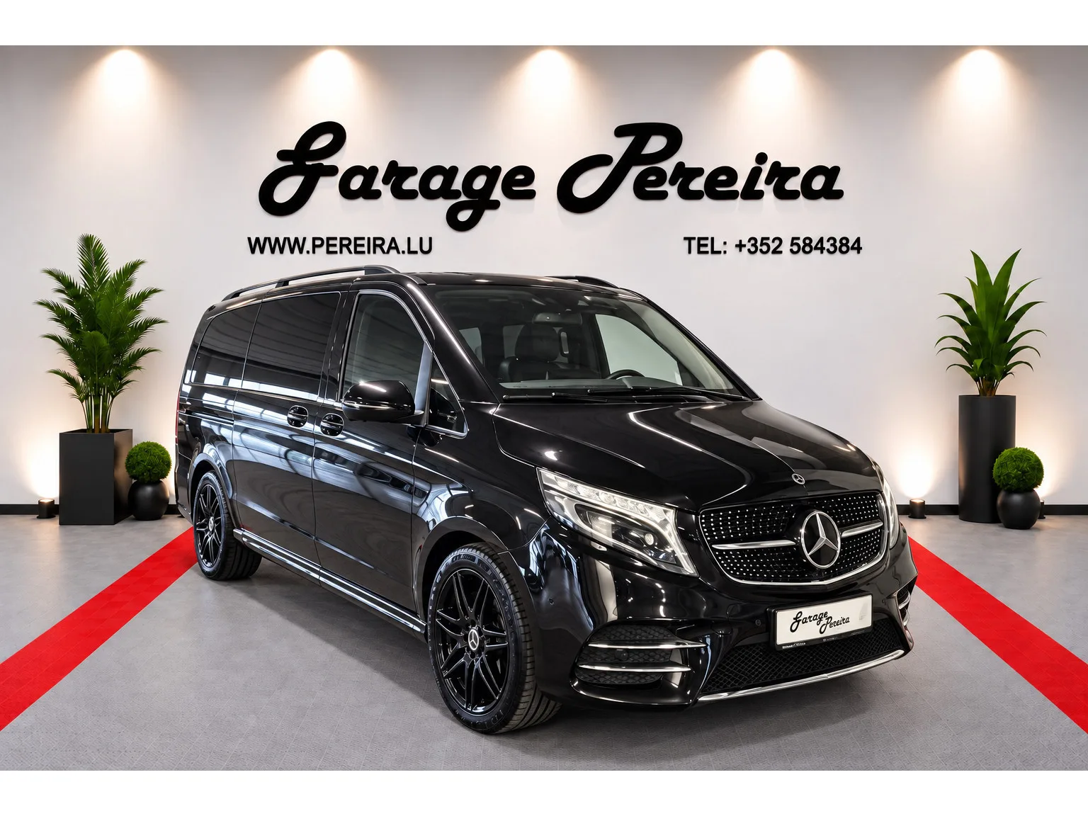 Mercedes-Benz V 250 D AMG LINE 6 SITZE BURMESTER PANO CUIR NAVI - Photo 1