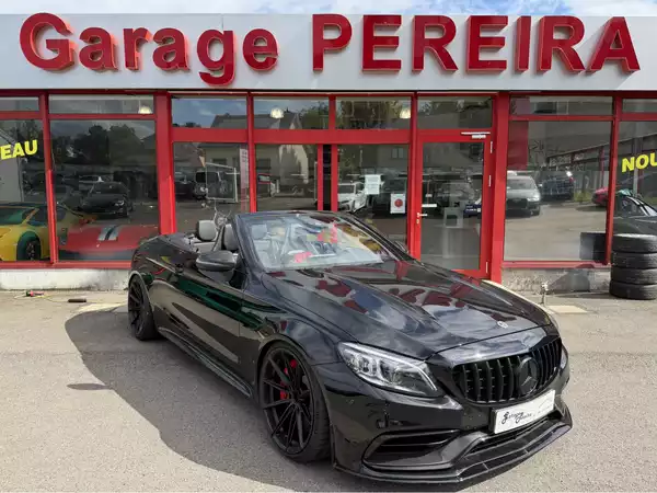 Mercedes-Benz C 63 AMG 850 PS UMBAU über 50000€ CABRIO S V8 BITURBO CARBON SPORTSITZE BURMESTER CUIR NAVI - Photo 1
