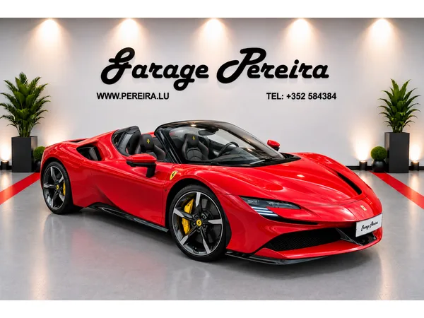 Ferrari SF90 Spider REPRISES POSSIBLE ... INZAHLUNGEN MÖGLICH Full options Great best comfort seats 1 HAND - Photo 1