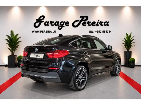 BMW X4 20i XDRIVE M SPORT PAKET CUIR NAVI 1 HAND - Photo 2