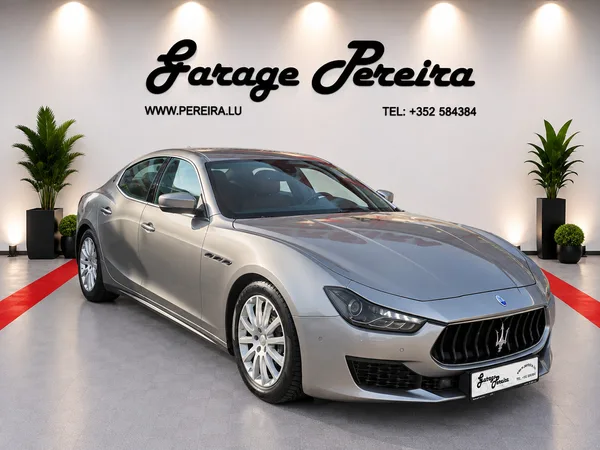 Maserati Ghibli 3.0 V6 SQ4 FACELIFT CUIR NAVI 430CV/PS - Photo 1