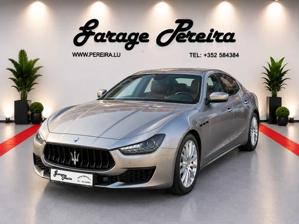 Maserati Ghibli 3.0 V6 SQ4 FACELIFT CUIR NAVI 430CV/PS - Photo 2