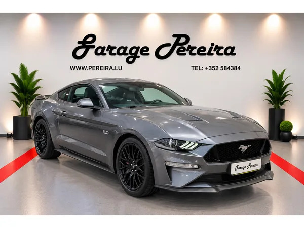 Ford Mustang 5.0 V8 GT EUROPA COC BANG OLUFSEN CUIR NAVI GARANTIE FORD 10/20261 HAND - Photo 1