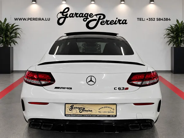 Mercedes-Benz C 63 AMG S 4.0 V8 BURMESTER PERFORMANCE Pas de Malus en France - Photo 3