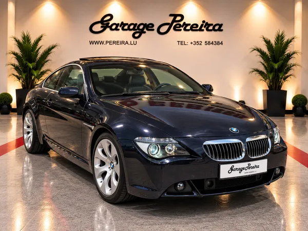 BMW 650 BMW 650 I Coupe COC Pano Gps EUROPA Model Luxembourg - Photo 2
