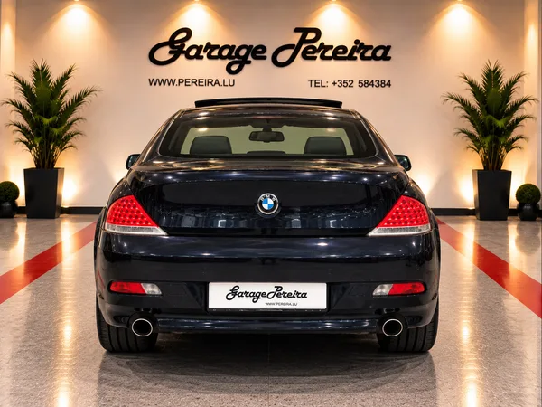 BMW 650 BMW 650 I Coupe COC Pano Gps EUROPA Model Luxembourg - Photo 3